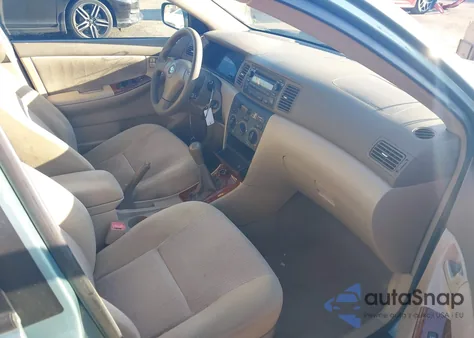 2006 Toyota Corolla Le из США, поврежденный, VIN 2T1BR32E46C660713